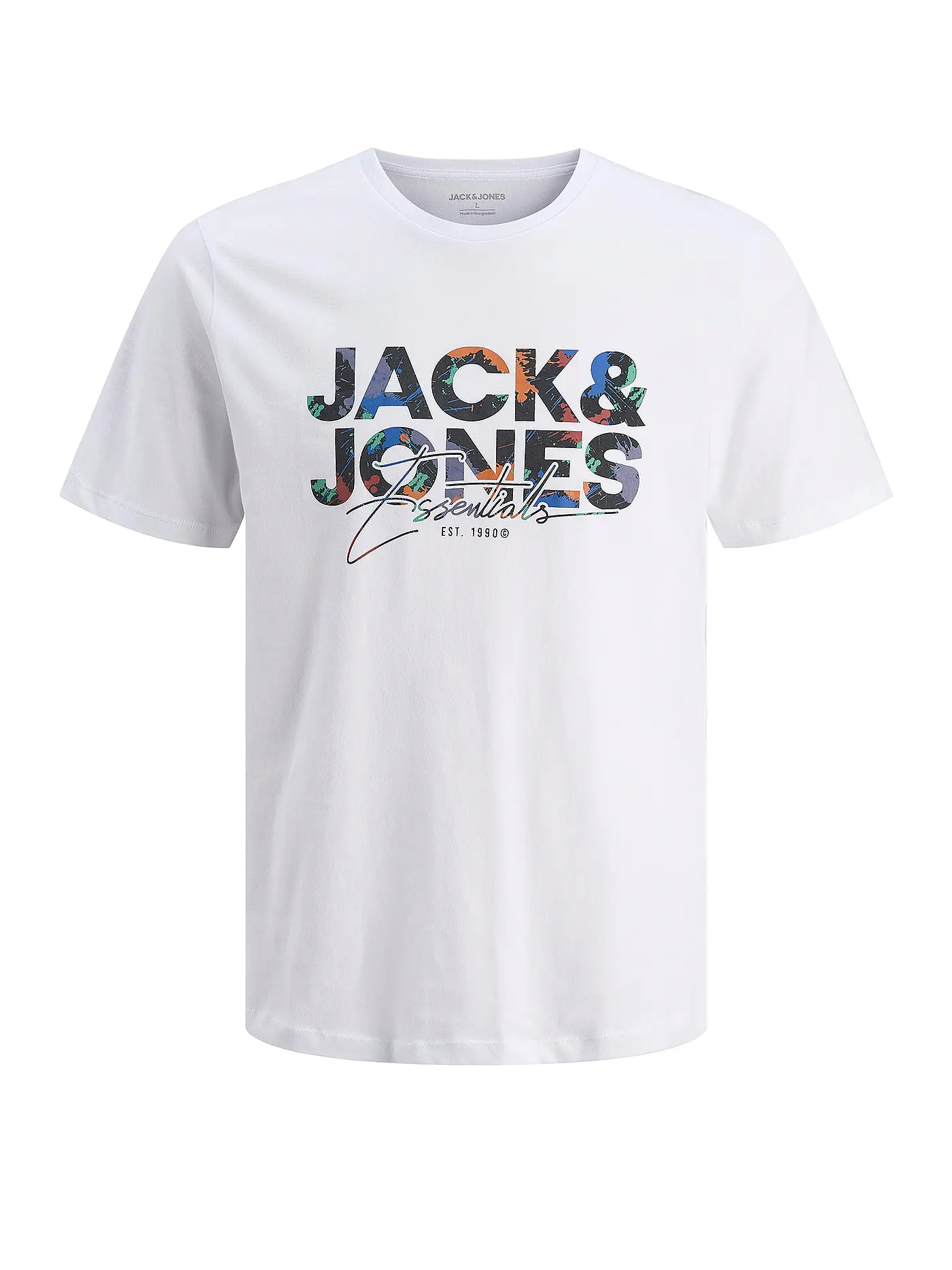 JACK & JONES | T-Shirt JJGEPLAS | weiss
